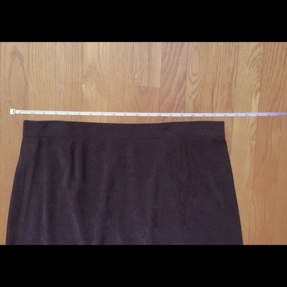 Faux Suede Skirt l Midi Length l NWT - Picture 8 of 8